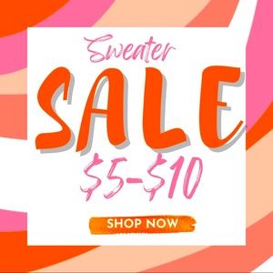 Shop Gently used and new sweaters!!!